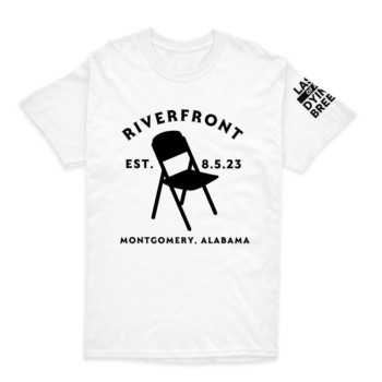 "Riverfront Chair" T-Shirt