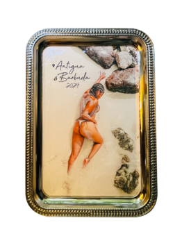 Custom Rolling Trays 6x9